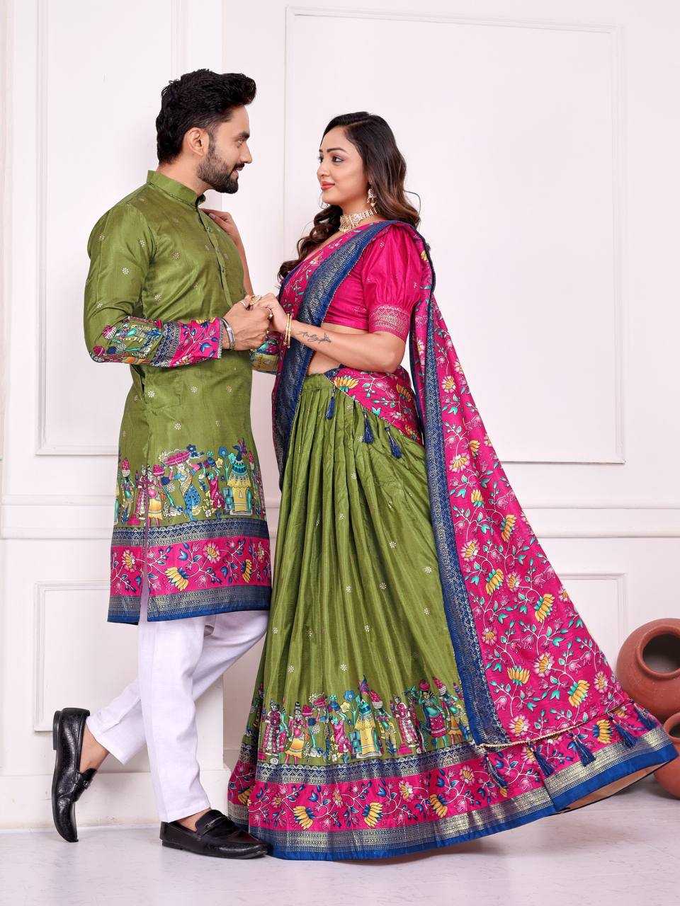 Dance to the rhythm of tradition this festive season Dresses Designer Ethnic Outfits for Couples – Shree Ji & Sons Festive Collection”