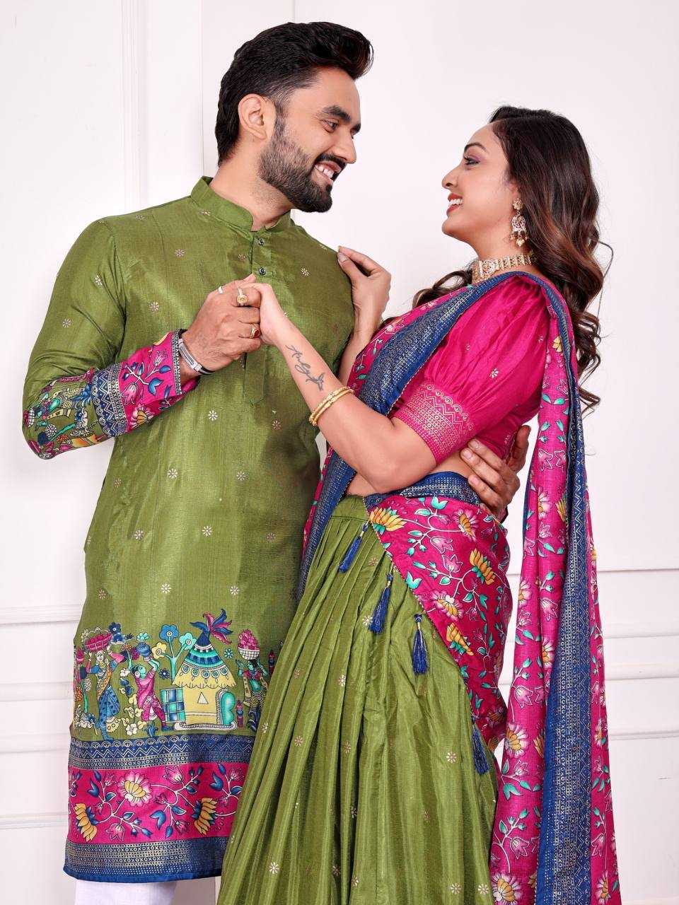 Dance to the rhythm of tradition this festive season Dresses Designer Ethnic Outfits for Couples – Shree Ji & Sons Festive Collection”