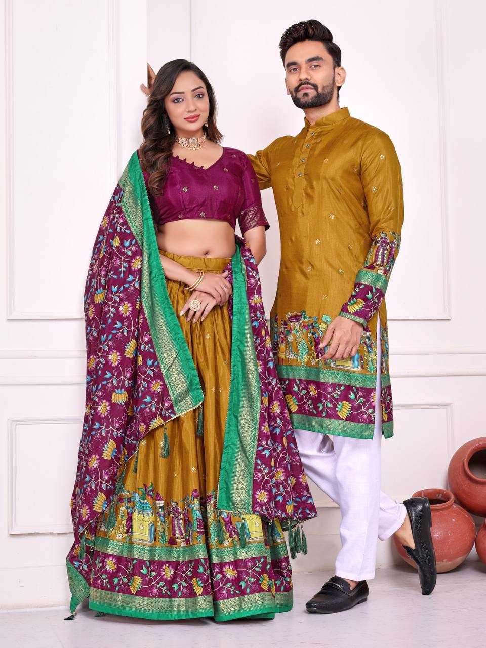 Dance to the rhythm of tradition this festive season Dresses Designer Ethnic Outfits for Couples – Shree Ji & Sons Festive Collection”