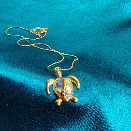 Luxury Turtle Charm Pendant – Symbol of Strength & Positivity