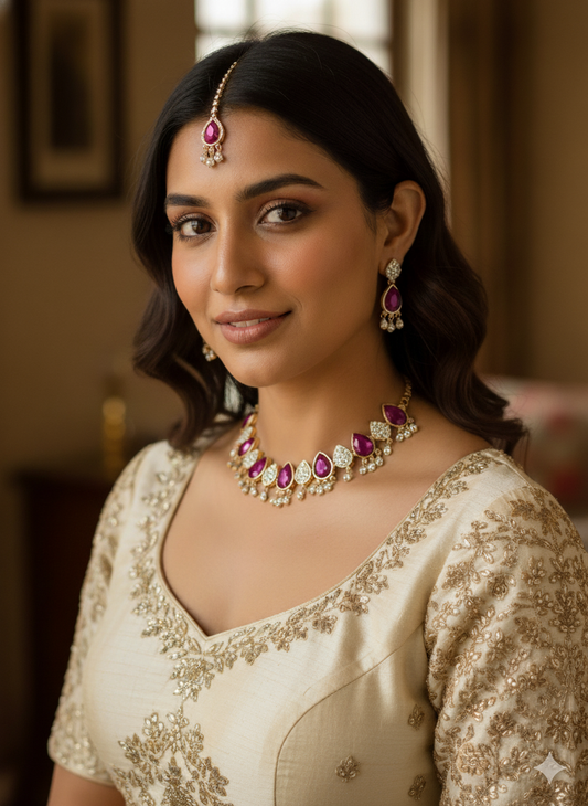 The Royal Jewel Box: Heritage Indian Jewelry Nacklace